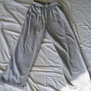 H&M Light Gray Drawstring Sweatpants Small